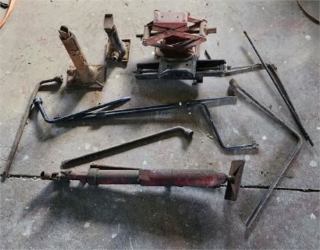 Assorted Specialty Jacks/Handles/Tire Wrenches