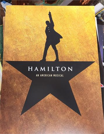 Hamilton Souvenir Program From The Broadway Original Cast in NY
