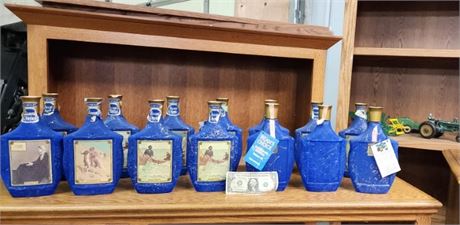 Vintage Jim Beam Bottle Series - Empty