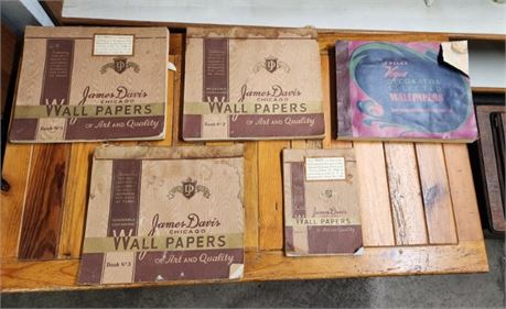 Really Cool Vintage Wall Paper Sample Catalogs