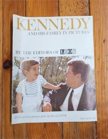 1963 Vintage Look Kennedy Pictures Magazines