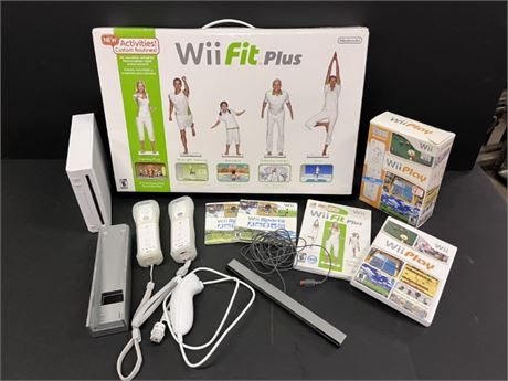 WII Fit Plus Exercise System