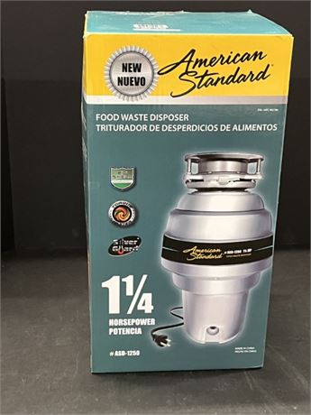 New Never Used American Standard Disposal