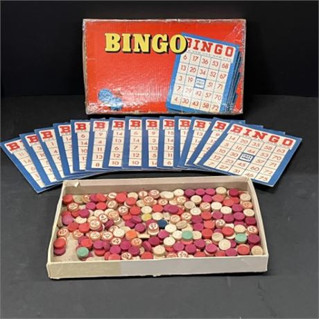 Vintage Bingo Game