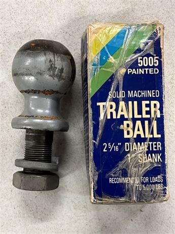 2⁵∕₁₆" Trailer Towing Ball