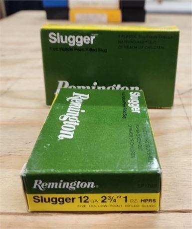 Reminton12 Gauge SLUGGER Shotshells...10rds