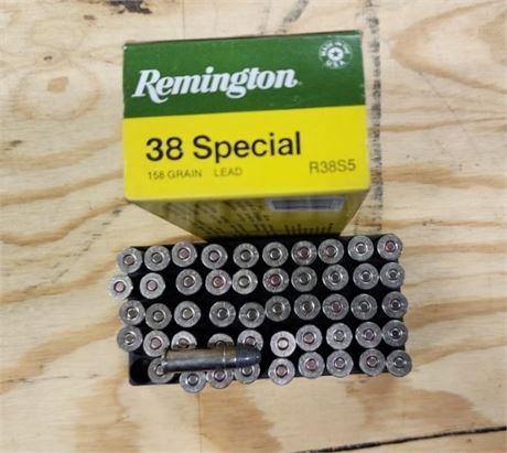 Remington 38 Special Ammo...50rds