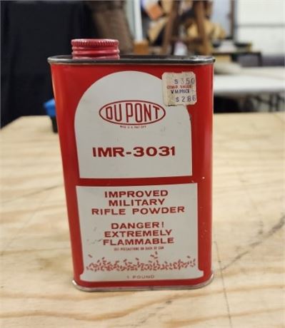 1lb. Sealed Can of Military Rifle Powder
