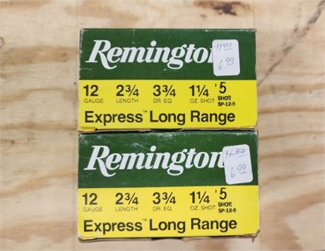 Remington 12 Gauge Shotshells...50rds