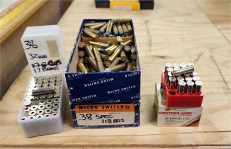 38 Special Ammo (Some Factory)...170rds