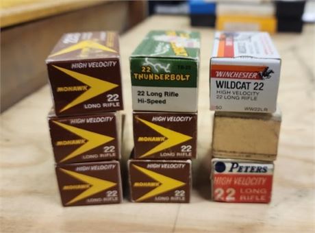 Assorted Factory .22LR Ammo...419rds
