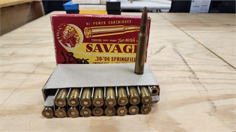 Savage .30-06 Springfield Ammo...18rds