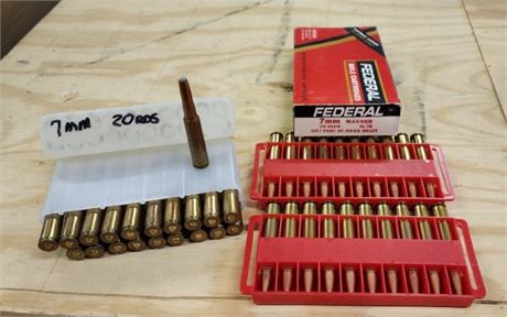 7MM Mauser Ammo (Some Factory)...40rds