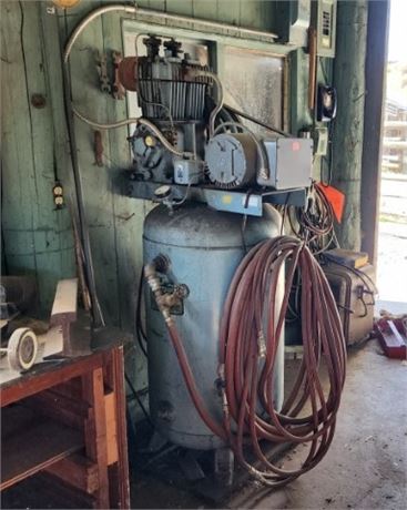 Large Gilbarco Shop Air Compressor (direct wired)