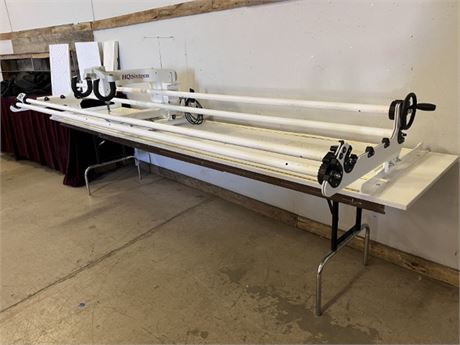 HQ Sixteen Long Arm Quilting System 10' Frame/Table/Stichboard