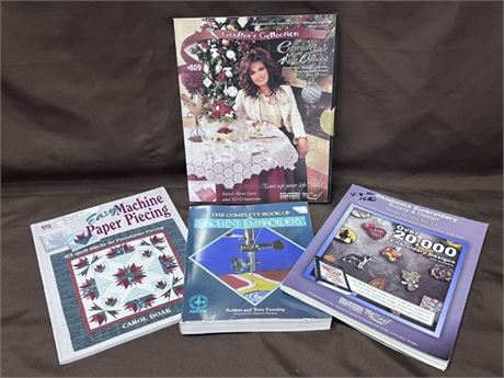 Machine Embroidery & Quilting Design Software & Guide Books
