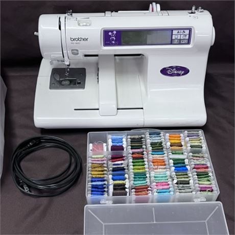 Brother PE-180D Disney Sewing Machine w/ Thread