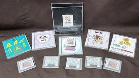 Bernina Embroidery Design Software Discs & Cards