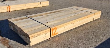2x6"x104" Lumber - 48pcs. (Bunk #12)