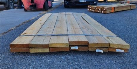 2x8"x8' Treated Lumber - 12pcs. (Bunk #19)