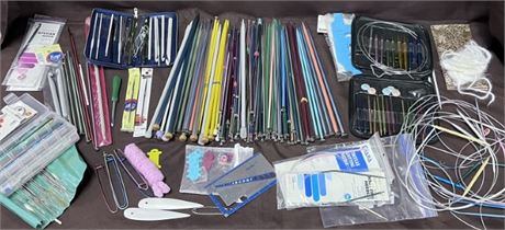 Large Lot of Knitting Accessories!