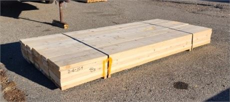 2x6"x104" Lumber - 48pcs. (Bunk #11)
