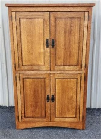 Montana Furniture - Desk Armior/Cabinet w/ Pullouts - 36x21x59