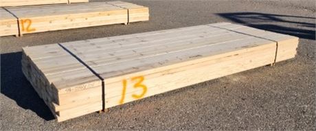 2x6"x104" Lumber - 48pcs. (Bunk #13)