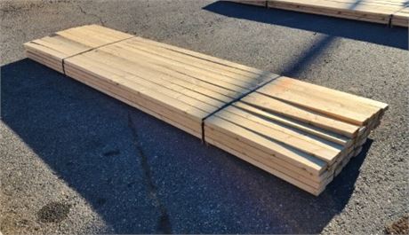 2x4"x12' Lumber - 40pcs. (Bunk #8)