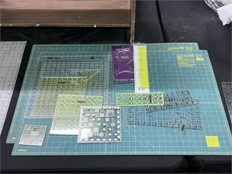 Assorted Cutting/Rotary/Mats & Measuring Guides