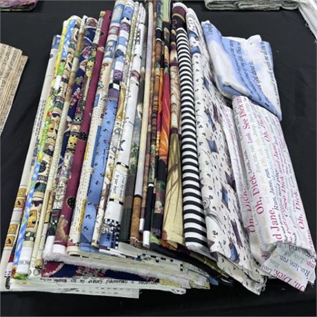 Cats & Bears - Assorted Fabric for Sewing/Quilting