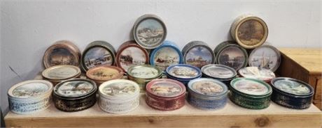 Assorted Collectible Cookie Tins