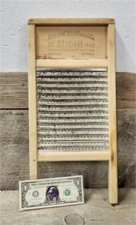 Small Vintage Washboard