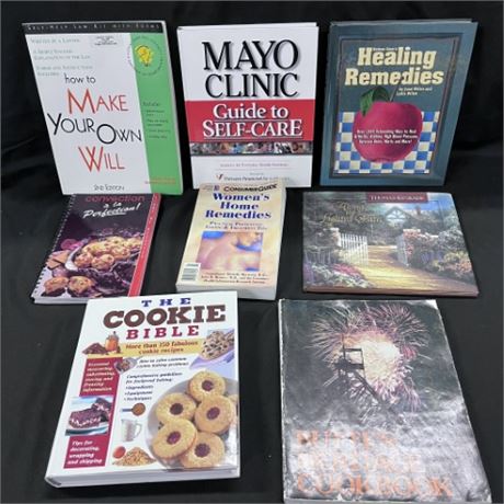 Assorted Self-Help & Cook Books