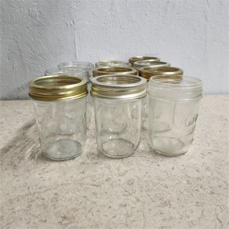 12-1/2pint Canning Jars
