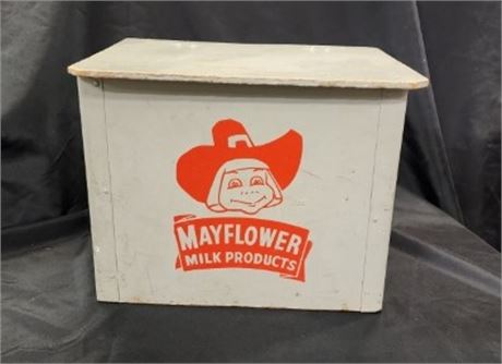 Vintage Milk Delivery Box