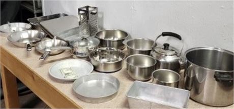 Stainless Cook/Bakeware