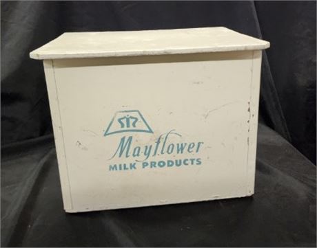 Vintage Milk Delivery Box