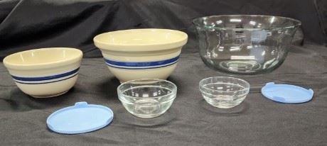 Nice Glass & Oven Safe Mixing/Baking Bowls