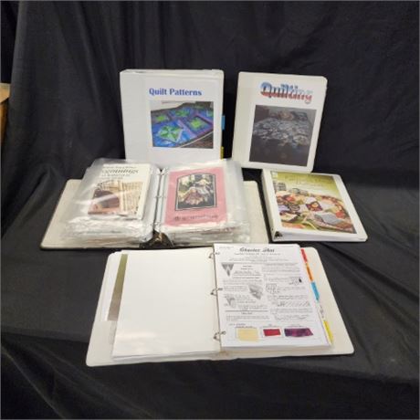 Awesome Assorted Quilting Manuals & Pattern Books