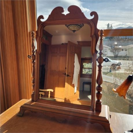 Antique Vanity Mirror - 26x9x31 - 2nd Floor Room 14