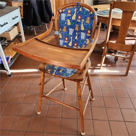 Antique Highchair - Downstairs