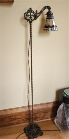 Antique Style Floor Lamp - 55" - Office Main Floor