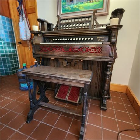 Antique Windsor Organ - Downstairs