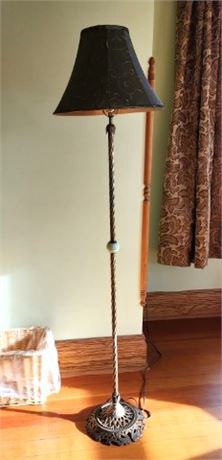 61" Antique Floor Lamp - 2nd Floor Room 11