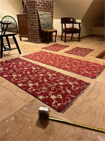 Set of 4 Hall Rugs - 20x30 and 24x59 -  Attic