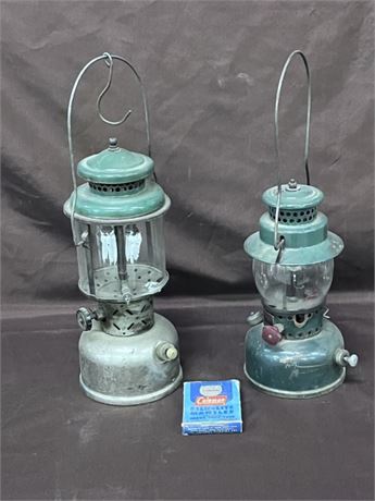 Vintage Lantern Pair