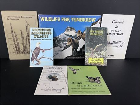 Vintage Wildlife & Conservation Publications