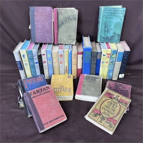 Assorted Collectible Vintage Books