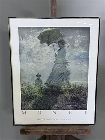 Framed Monet Print...22x28